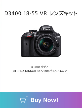 Nikon D3400 BLACK+AF-P 18-55mm f3.5-5.6G