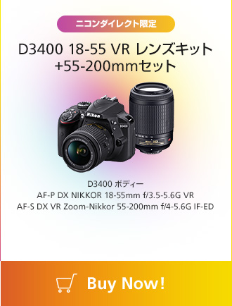 Nikon D3400 セット
