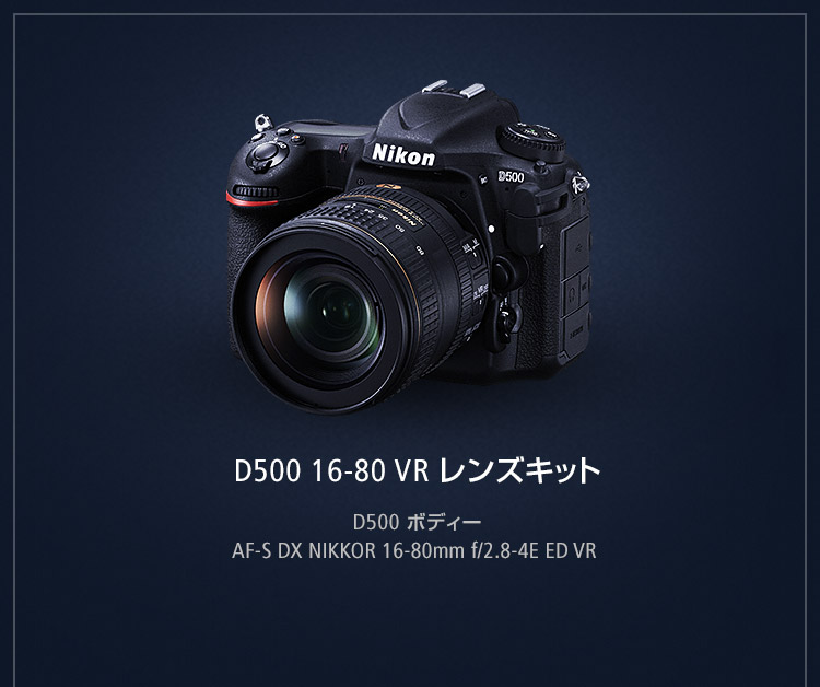 すべてを凝縮した、渾身のDX。D500 ニコンダイレクト限定キャンペーン | NikonDirect - ニコンダイレクト