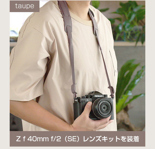 ニコン Nikon Strap (Orange / Black, Narrow type) ニコン ストラップ